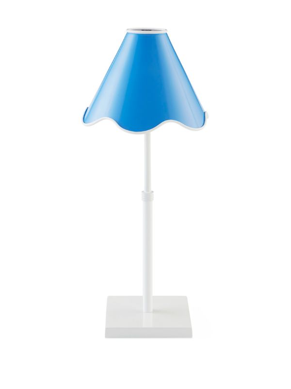 Browns Jonathan Adler Blue Ripple Rechargeable Lamp | Browns Lighting