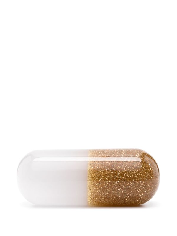 Browns Jonathan Adler Gold-Tone Large Acrylic Pill | Browns Decorative Objects