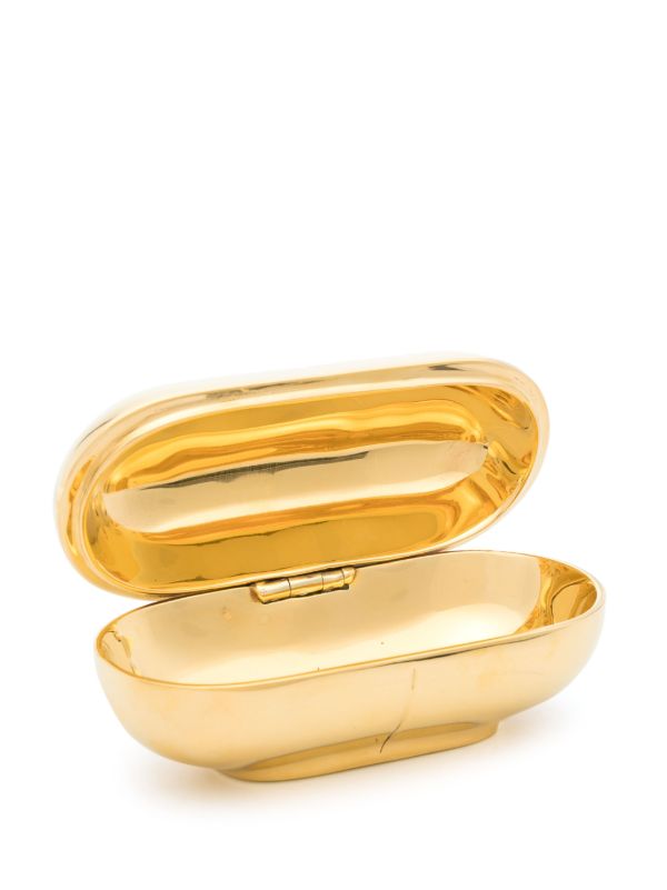 Browns Jonathan Adler Gold-tone Prozac Pill Box | Browns Trinket Boxes
