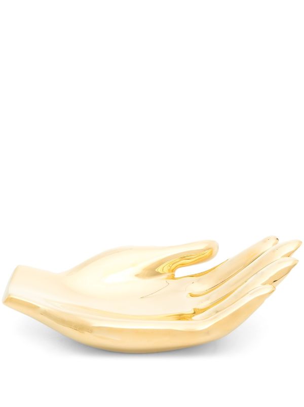 browns Jonathan Adler gold-tone Sculpted Hand bowl | Browns Plates & Bowls