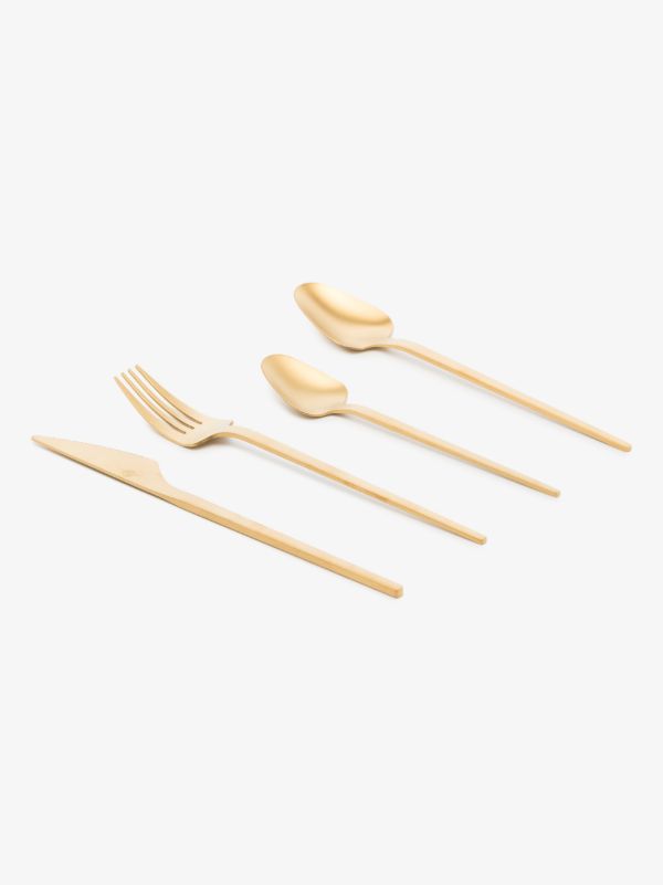 browns Jonathan Adler Gold Tone Vienna Cutlery Set | Browns Cutlery
