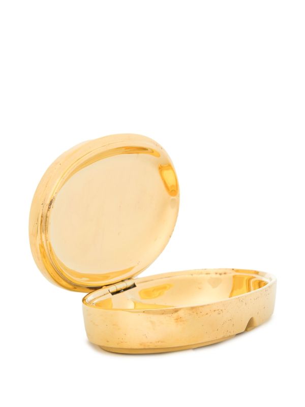 Browns Jonathan Adler Gold-tone Xanax Pill Box | Browns Trinket Boxes