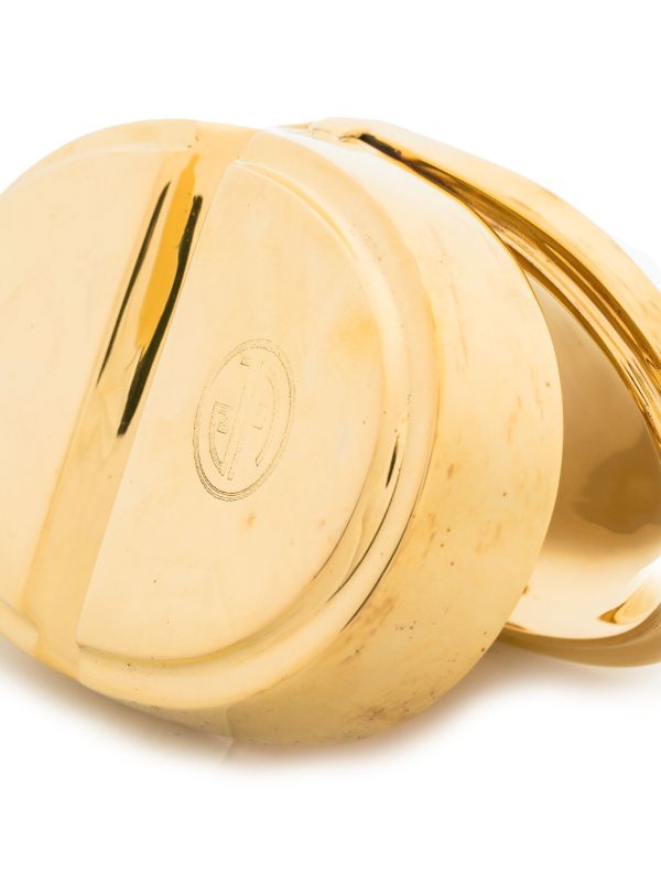 Browns Jonathan Adler Gold-tone Xanax Pill Box | Browns Trinket Boxes
