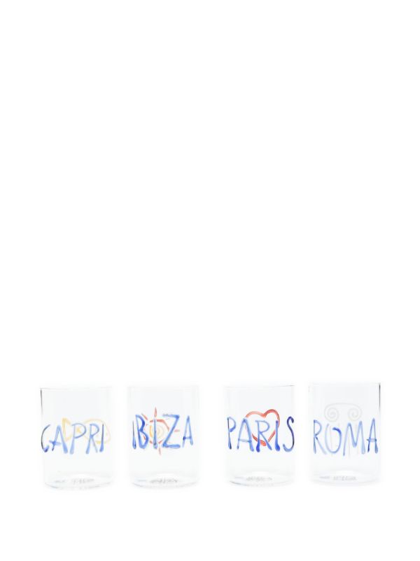 browns Jonathan Adler Jet Set glasses (set of four) | Browns Glassware
