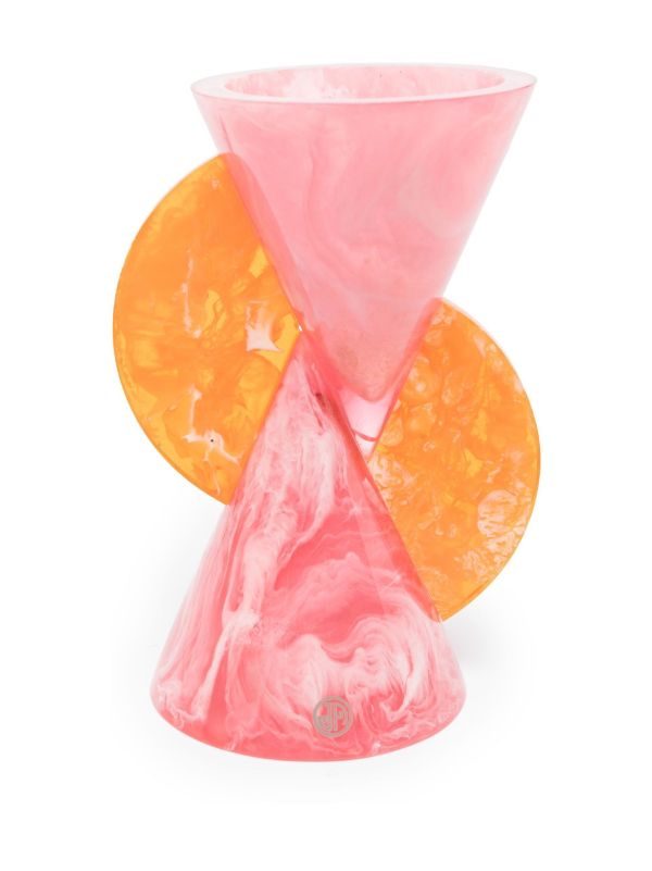 Browns Jonathan Adler Pink Como Cone Vase | Browns Vases
