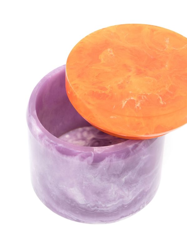 Browns Jonathan Adler Purple Como Large Box | Browns Decorative Objects