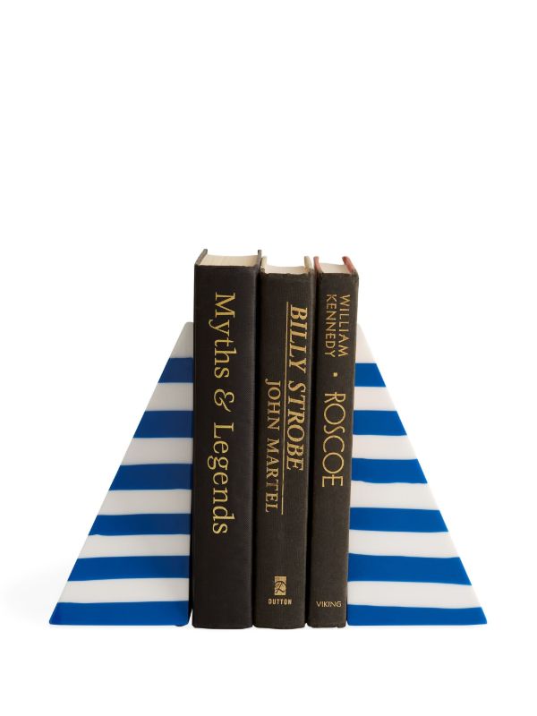 Browns Jonathan Adler Striped Bookends | Browns Decorative Objects