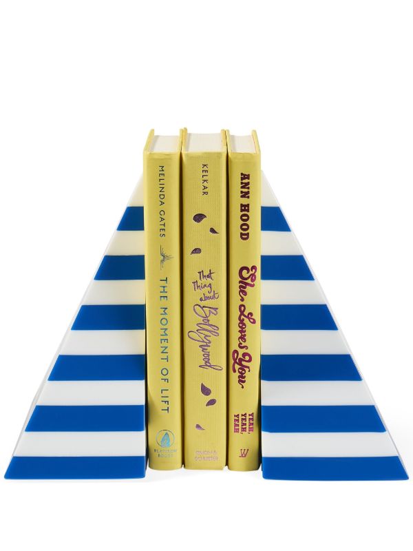 browns Jonathan Adler striped bookends | Browns Decorative Objects
