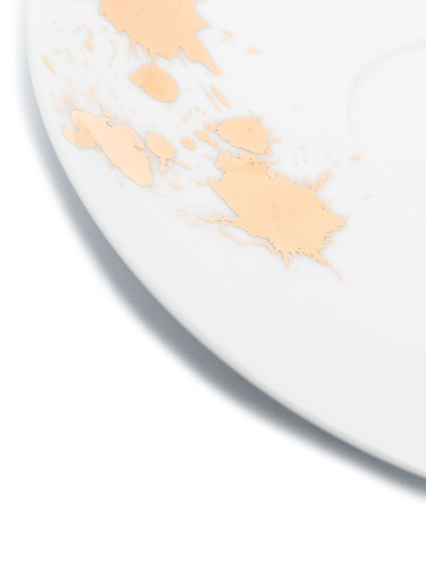 Browns Jonathan Adler White 1948 Saucer | Browns Plates & Bowls