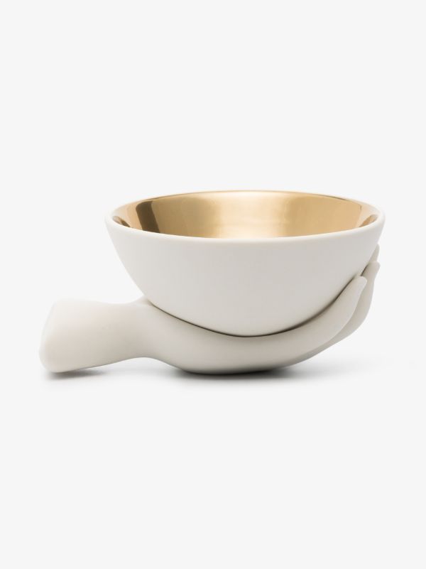 browns Jonathan Adler White Eve Accent Bowl | Browns Decorative Objects