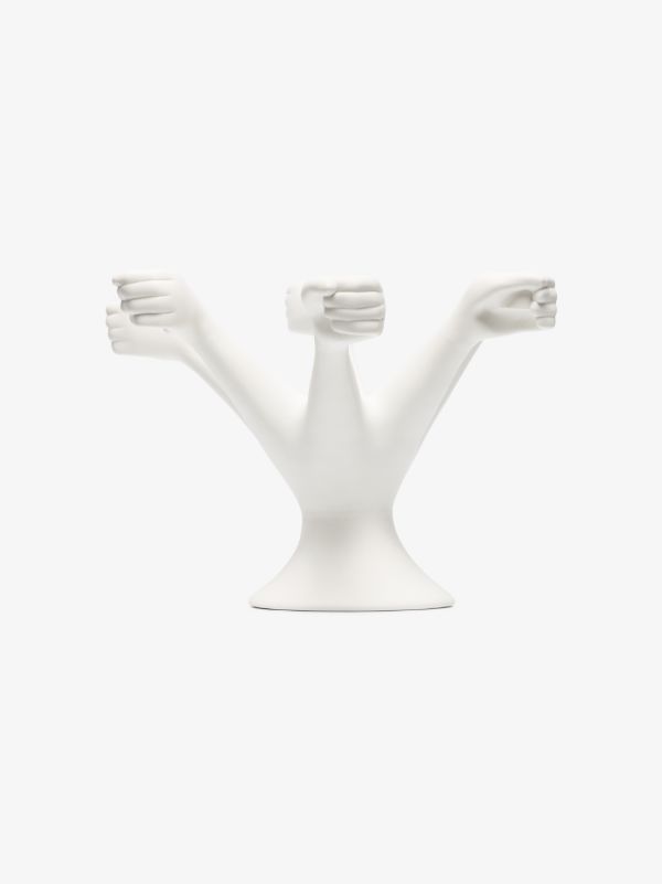 Browns Jonathan Adler White Eve Candelabra | Browns Candle Holders