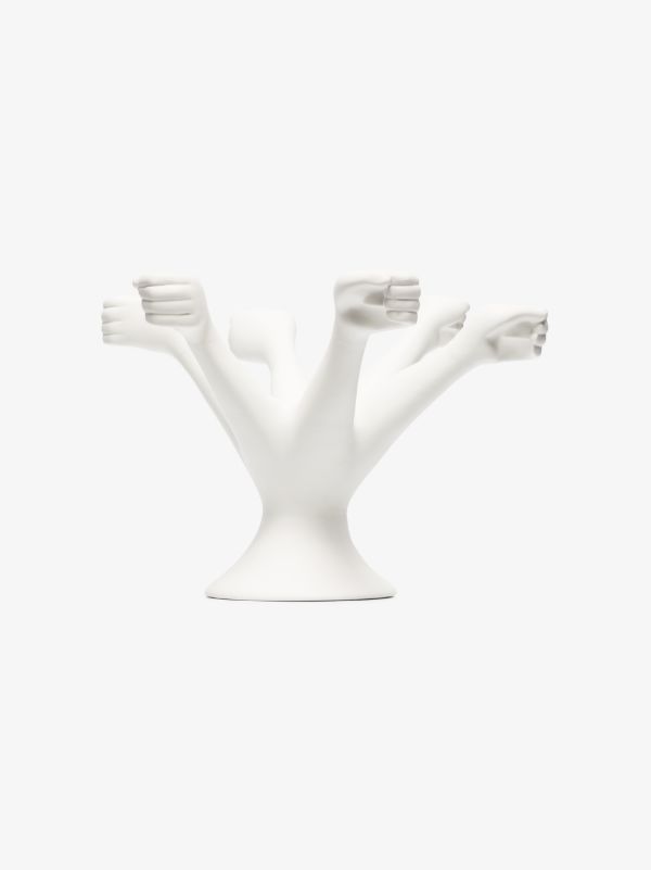 browns Jonathan Adler white eve candelabra | Browns Candle Holders