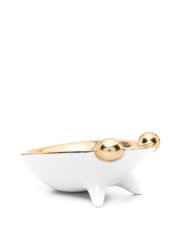 Browns Jonathan Adler White Frog Salt And Pepper Cellar Set | Browns Plates & Bowls