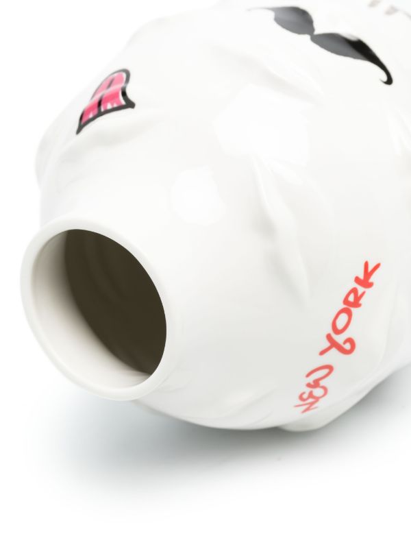 Browns Jonathan Adler White Gala Graffiti Porcelain Vase | Browns Vases