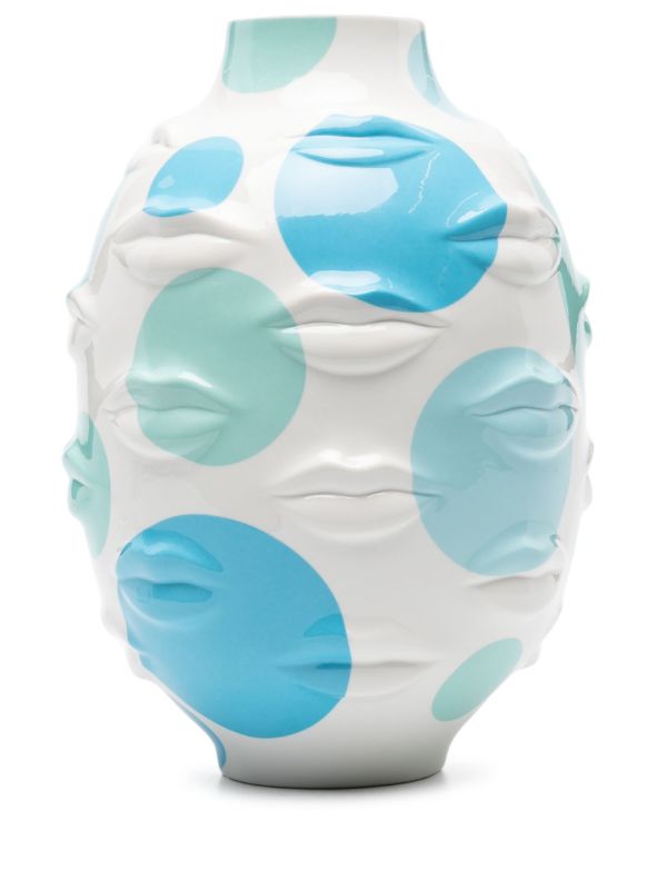 browns Jonathan Adler White L'Pop Gala Porcelain Vase | Browns Vases