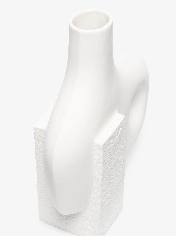 Browns Jonathan Adler White Medium Paradox Vase | Browns Vases