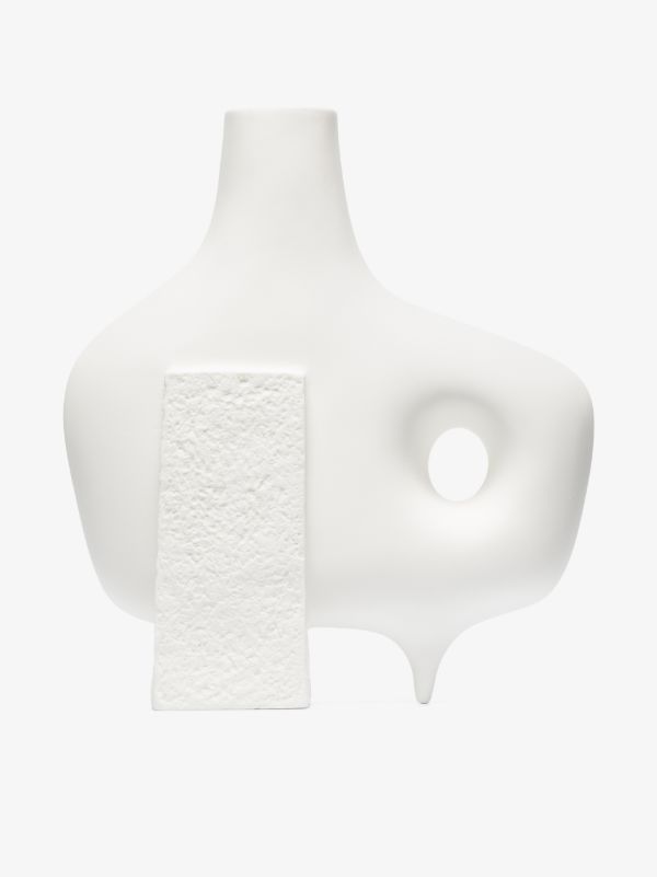 browns Jonathan Adler white medium paradox vase | Browns Vases