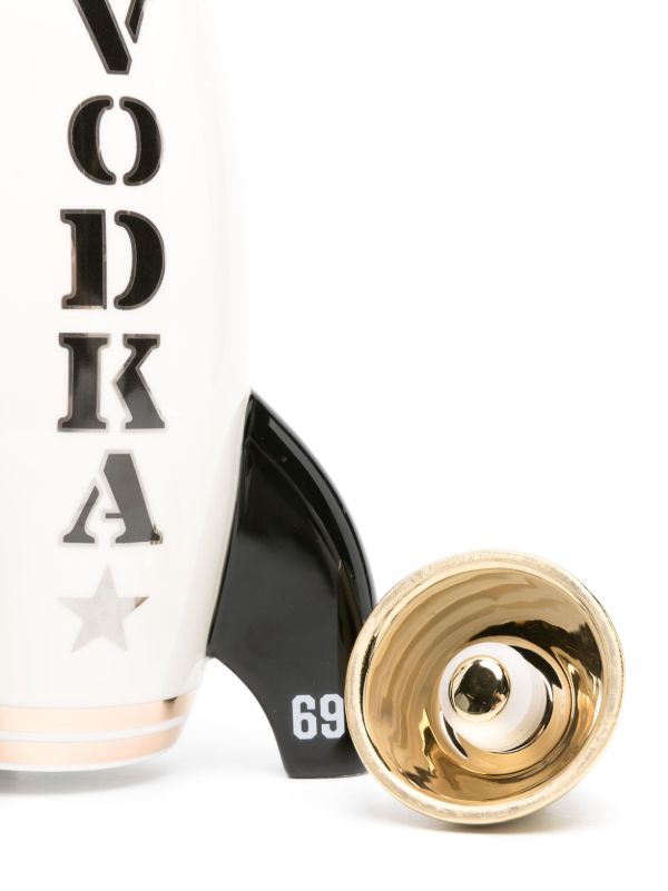 Browns Jonathan Adler White Vodka Rocket Porcelain Decanter | Browns Barware