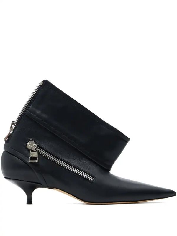 browns JW Anderson 40mm leather ankle boots | Browns Boots