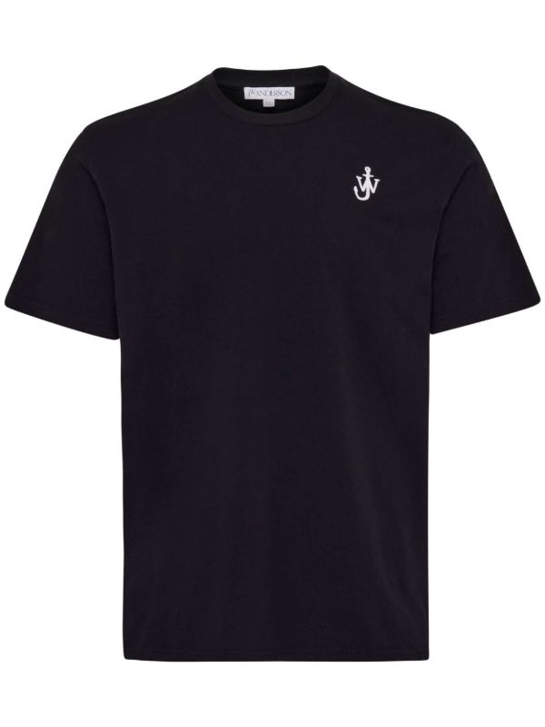 browns JW Anderson Anchor-Embroidered T-shirt | Browns T-Shirts