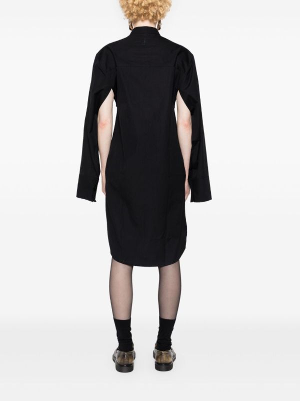 Browns JW Anderson Black Belted Cotton Dress | Browns Day Dresses