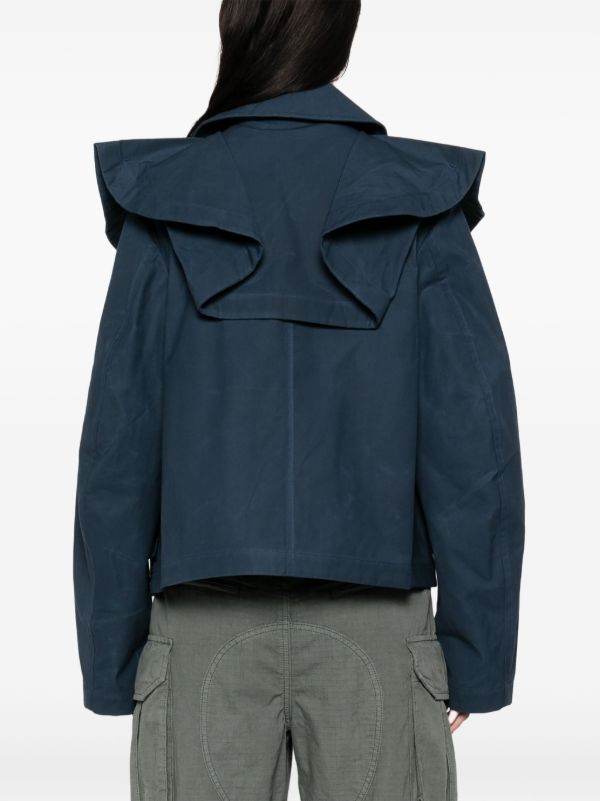 Browns JW Anderson Cropped Trench Jacket | Browns Oversized Jackets