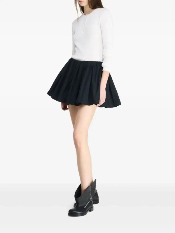 Browns JW Anderson Gathered Circle Skort | Browns Pleated Skirts
