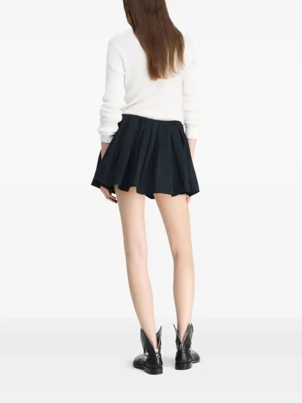 Browns JW Anderson Gathered Circle Skort | Browns Pleated Skirts