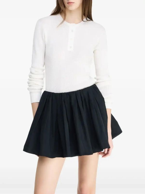 Browns JW Anderson Gathered Circle Skort | Browns Pleated Skirts