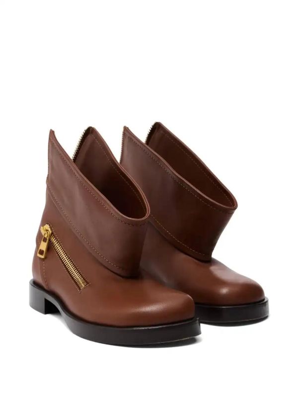 Browns JW Anderson Leather Ankle Boots | Browns Boots