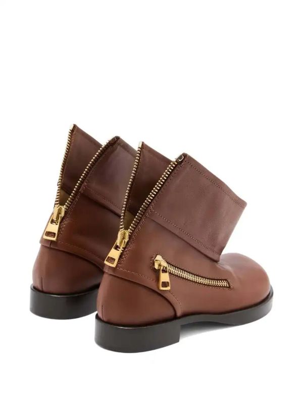 Browns JW Anderson Leather Ankle Boots | Browns Boots