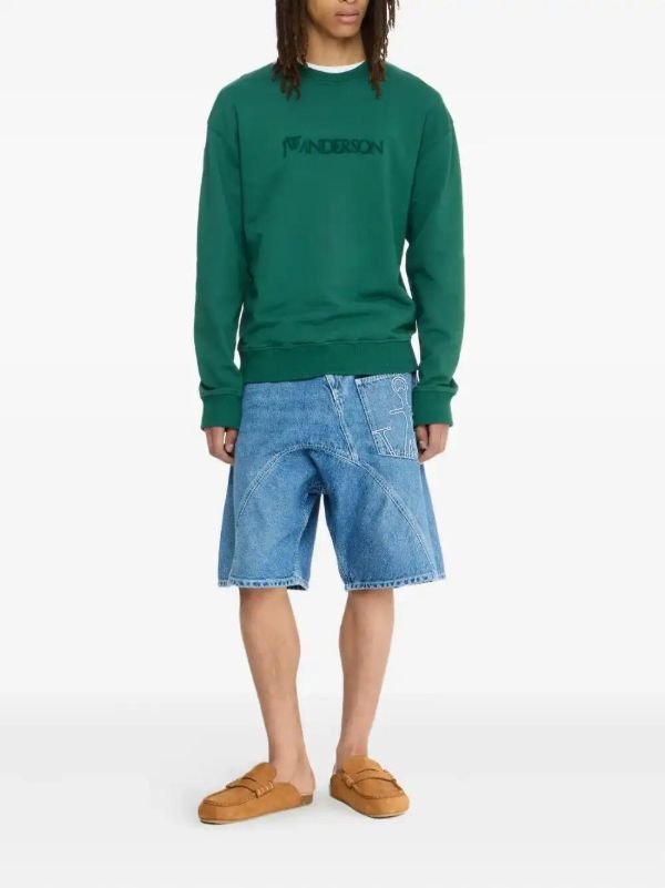 Browns JW Anderson Logo-embroidered Sweatshirt | Browns Sweatshirts