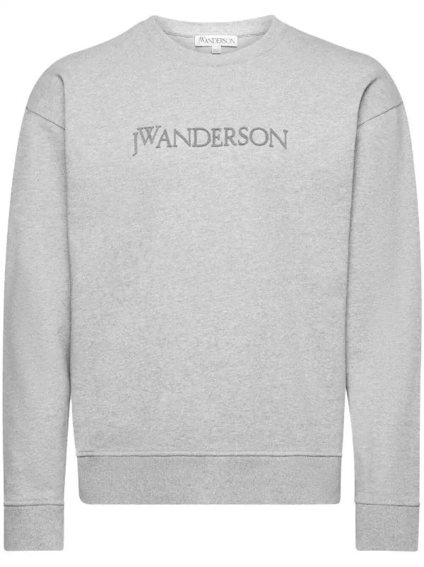 browns JW Anderson logo-embroidered sweatshirt | Browns Sweatshirts