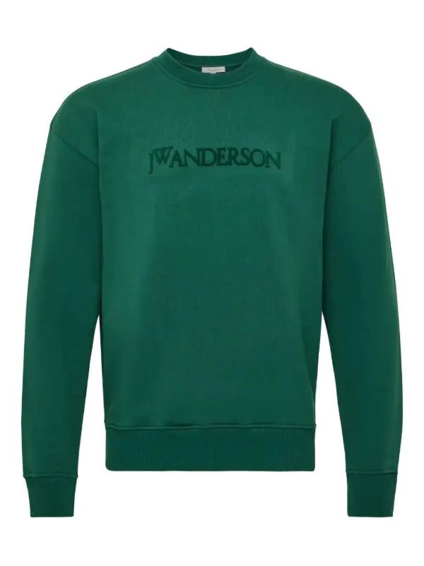 browns JW Anderson logo-embroidered sweatshirt | Browns Sweatshirts