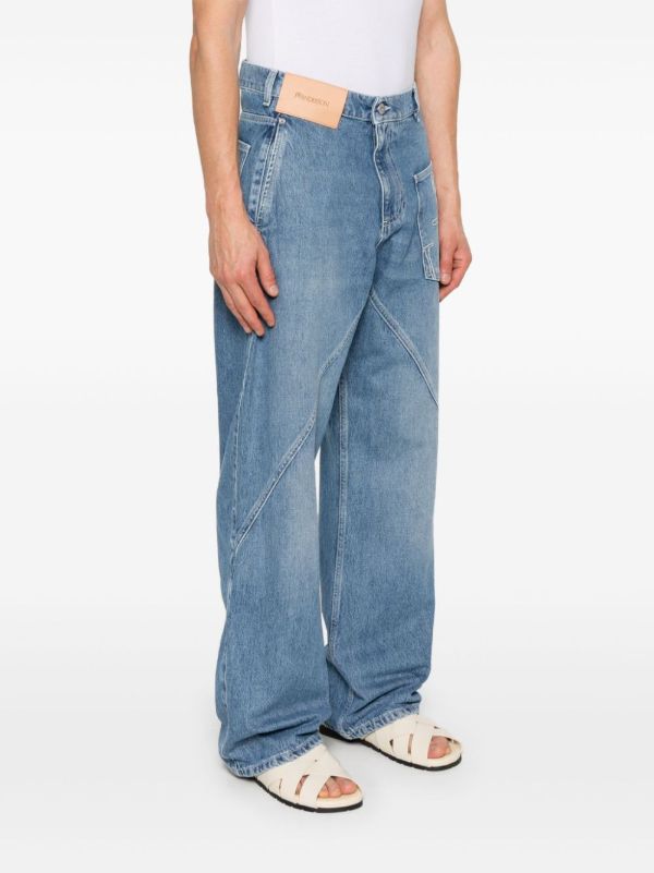 Browns JW Anderson Twisted Jeans | Browns Relaxed-Fit Jeans