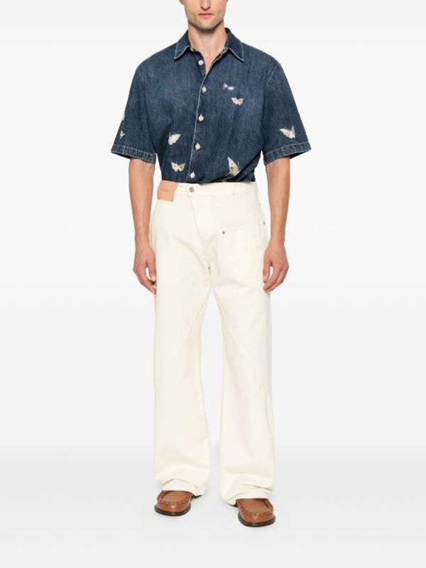 Browns JW Anderson Twisted Workwear Jeans | Browns Regular & Straight-Leg Jeans
