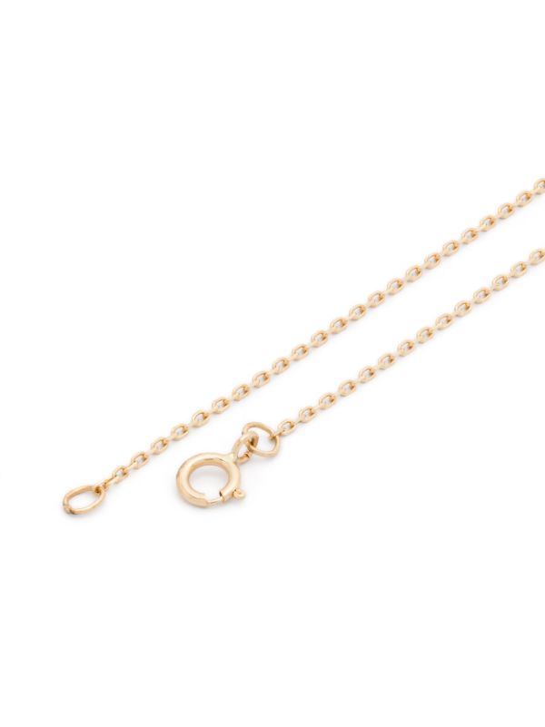 Browns Kamushki 18K Yellow Gold Ayut Al Kursi Big Diamond And Emerald Necklace | Browns Fine Necklaces