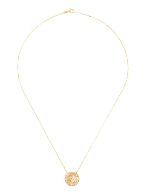 browns Kamushki 18K Yellow Gold Shams Necklace | Browns Fine Necklaces