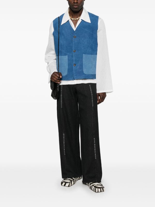Browns Kartik Research Cotton Vest | Browns Waistcoats & Gilets