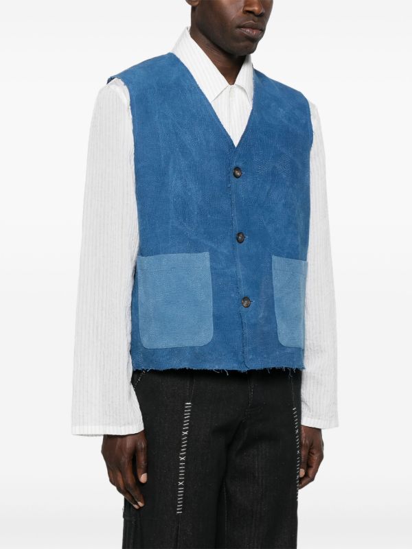 Browns Kartik Research Cotton Vest | Browns Waistcoats & Gilets