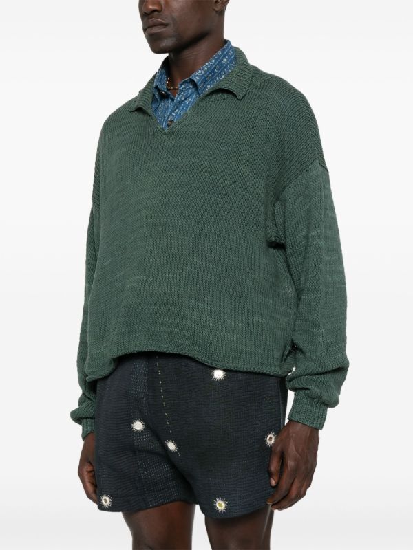 Browns Kartik Research Logo-intarsia Sweater | Browns Knitted Sweaters