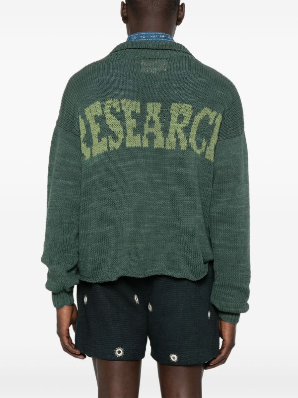 Browns Kartik Research Logo-intarsia Sweater | Browns Knitted Sweaters