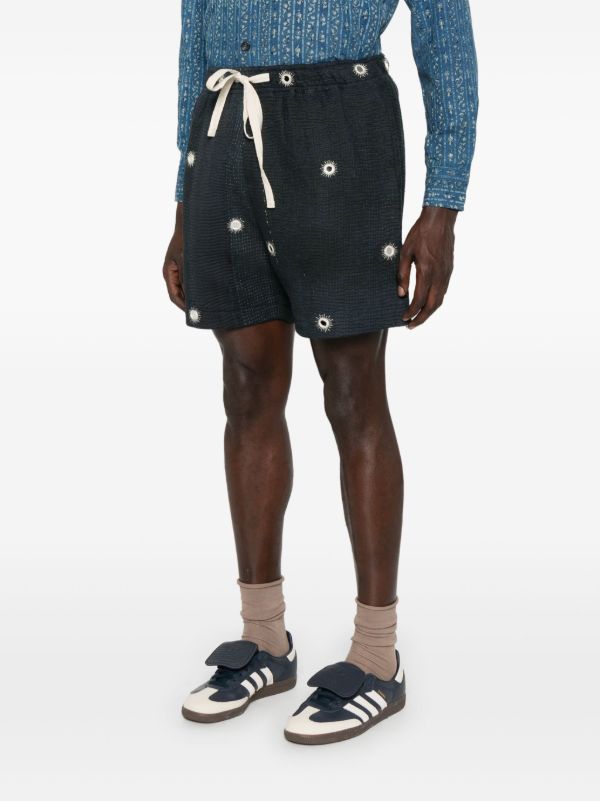 Browns Kartik Research Mirror Shorts | Browns Bermuda Shorts
