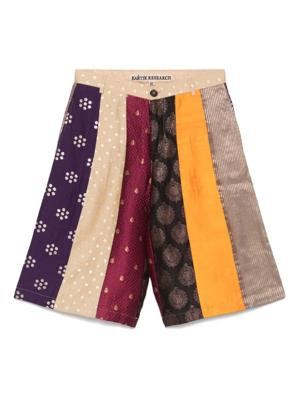 browns Kartik Research patterned-jacquard shorts | Browns Bermuda Shorts