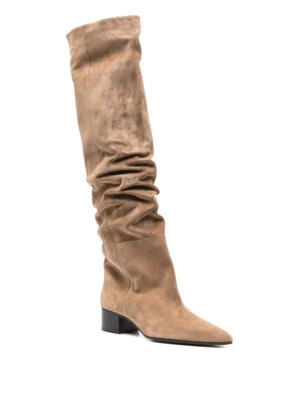 Browns KHAITE 40mm Andee Suede Knee Boots | Browns Boots