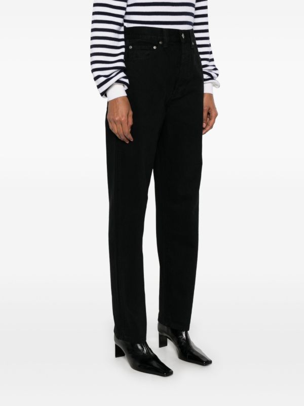 Browns KHAITE Black Corben Jeans | Browns Straight-Leg Jeans