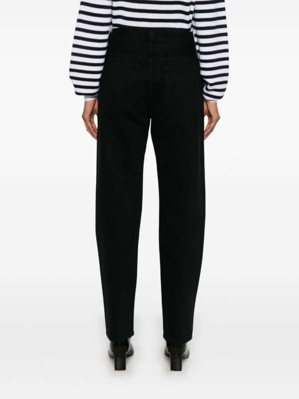 Browns KHAITE Black Corben Jeans | Browns Straight-Leg Jeans