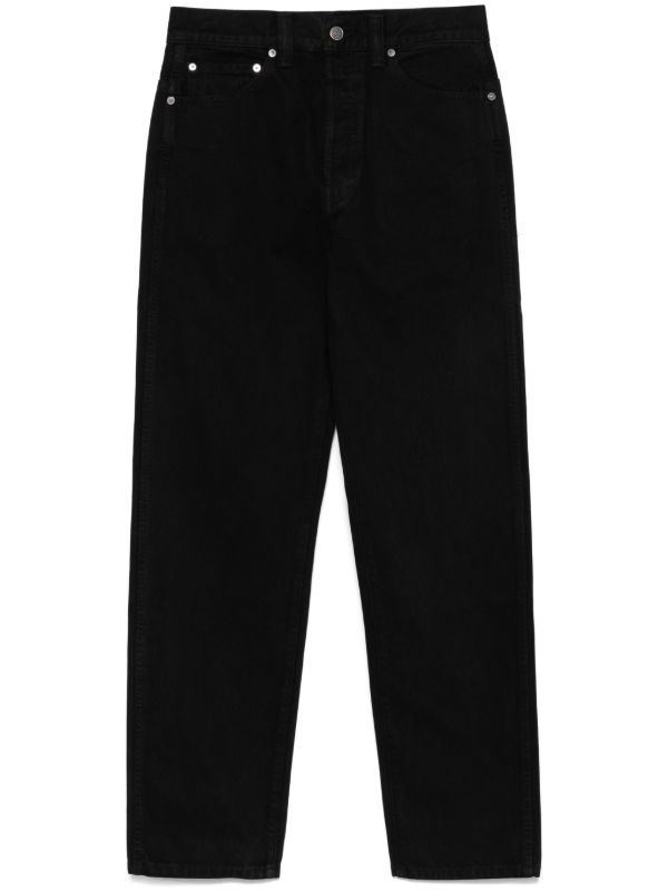 browns KHAITE Black Corben Jeans | Browns Straight-Leg Jeans