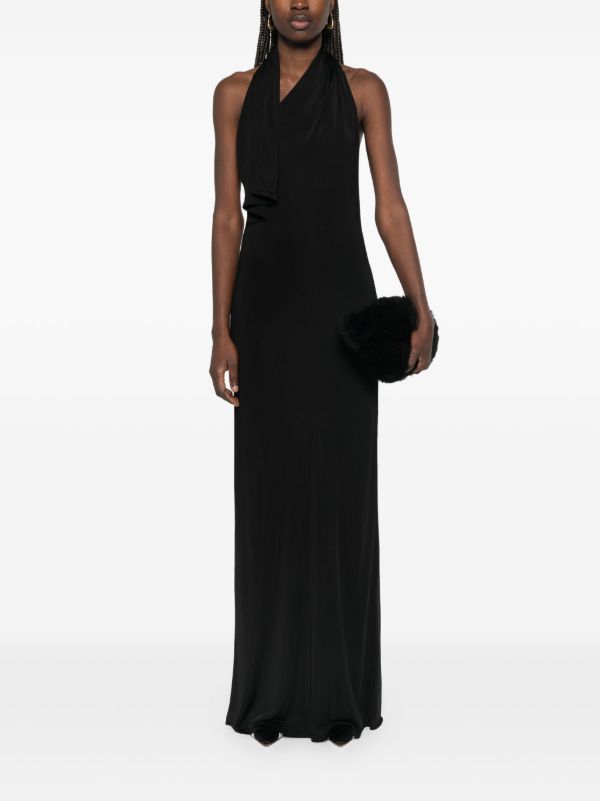 Browns KHAITE Black Roza Dress | Browns Evening Dresses