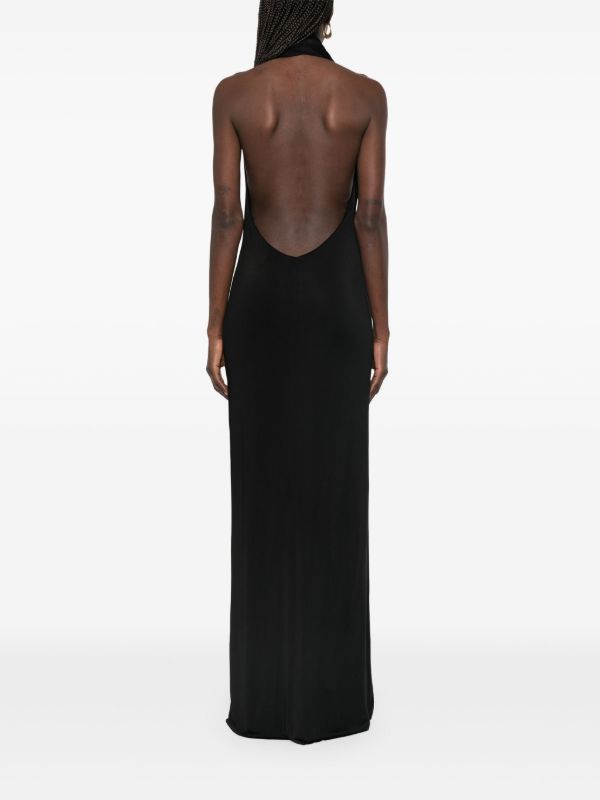 Browns KHAITE Black Roza Dress | Browns Evening Dresses